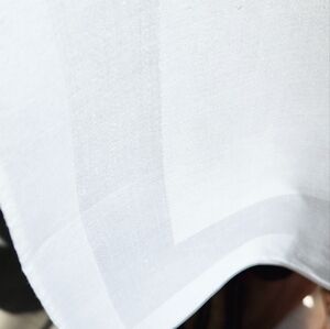 VINTAGE LINEN NAPKIN OR BUTLER TOWEL DAMASK